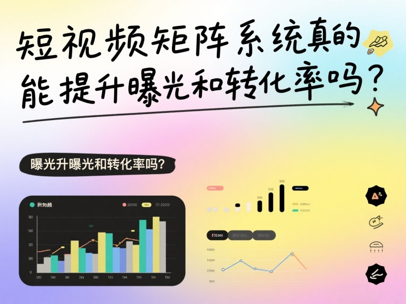 短视频矩阵系统真的能提升曝光和转化率吗？ 
