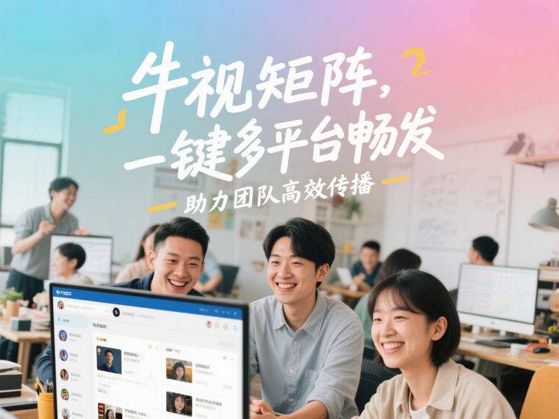 牛视矩阵系统是如何实现一键多平台发布的？ 