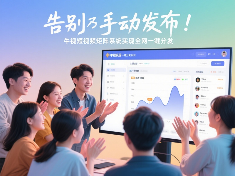 告别手动发布！牛视短视频矩阵系统实现全网一键分发 