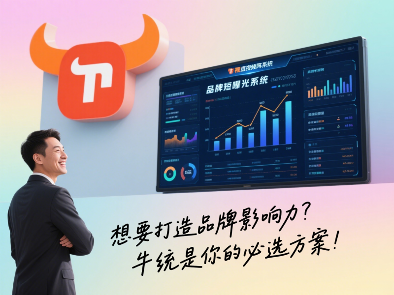 想要打造品牌影响力？牛视短视频矩阵系统是你的必选方案！ 