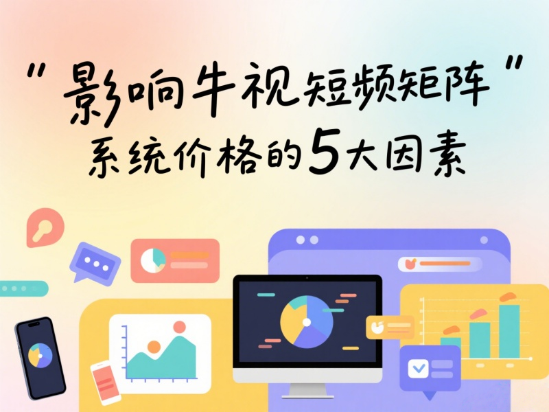影响牛视短视频矩阵系统价格的5大因素 